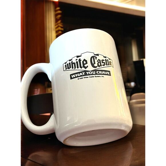 Vintage White Castle Hamburgers Coffee Mug Commemorative 1941 Graphic Ceramic - Picture 8 of 8